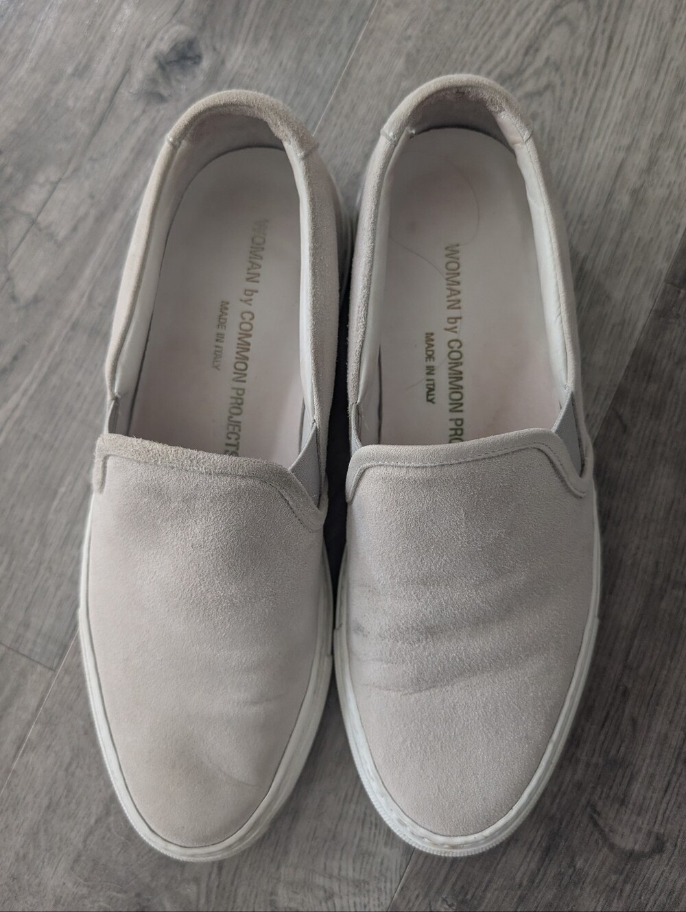 Common Projects Slip-On Suede Casual Sneakers